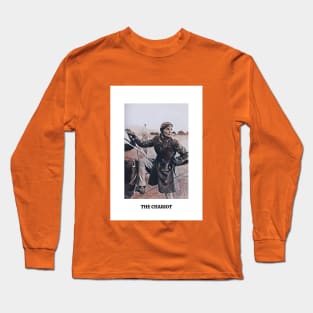 The Chariot - Katharine Hepburn Tarot Card Long Sleeve T-Shirt